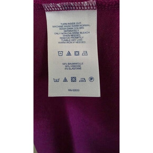 Lands' End Pink Cotton Dress sz Medium - Picture 6 of 6